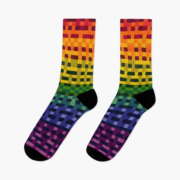 Item preview, Pixels rainbow designed and sold by MidgardWonders.