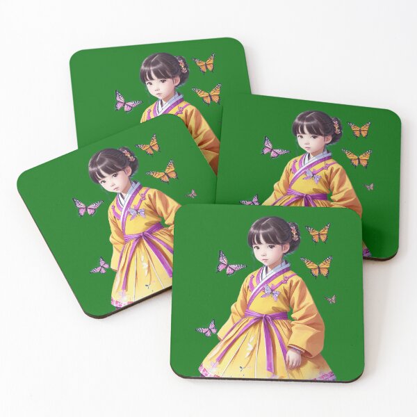 Item preview, Butterfly and young kid#요청 designed and sold by YDIX.