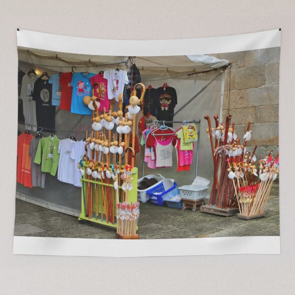 Artikelvorschau, Souvenir-Stall, El Camino, Spanien entworfen und verkauft von FranWest.