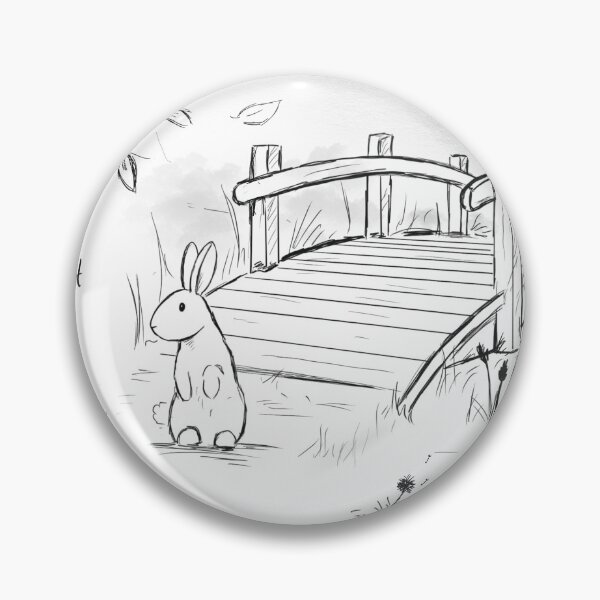 Item preview, I’ll wait rabbit art designed and sold by Willow Grove Designs.