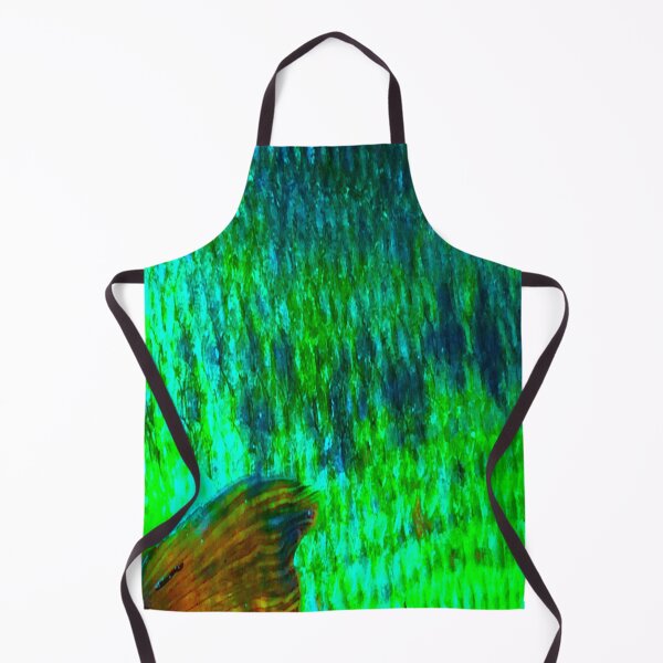 Item preview, Bright Blue Green Largemouth Bass Skin Pattern designed and sold by CJRPics.