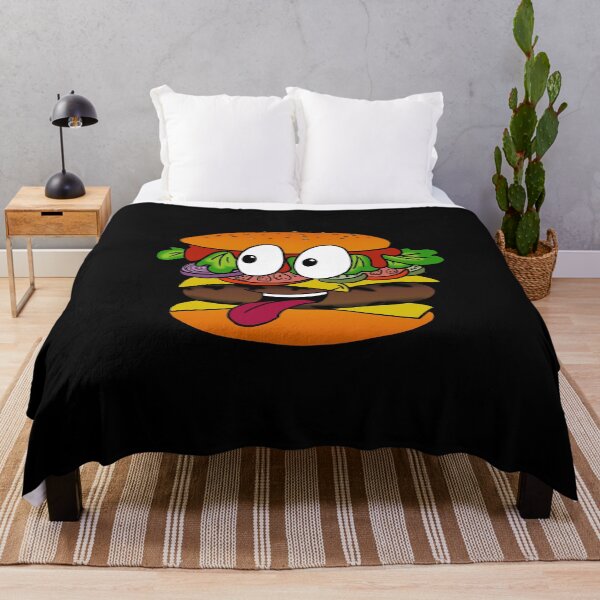 Item preview, Appetizing cartoon burger designed and sold by Galfi.