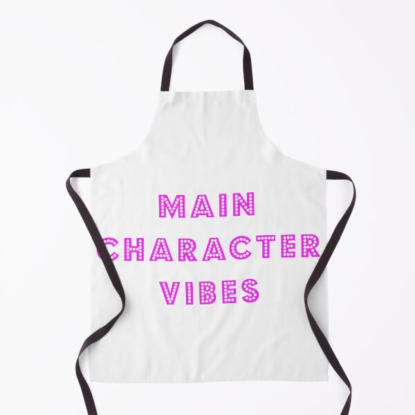 Item preview, Main Character Vibes - Pink Text designed and sold by LittleBettyMakes.