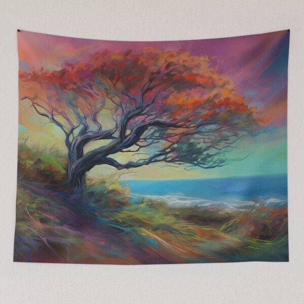Item preview, Creepy tree designed and sold by Red Witch Art.