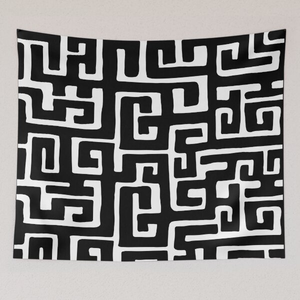 Item preview, Kuba Cloth Print  designed and sold by Gladys Gordon.