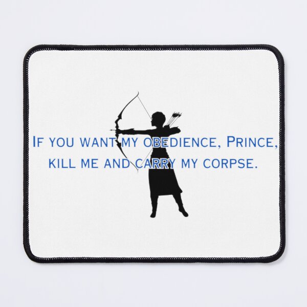 Item preview, If You Want My Obedience Quote from We Hunt The Flame designed and sold by awe-someA.