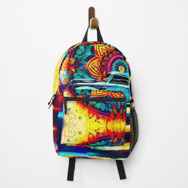 Item preview, Street art Car in Mandala designed and sold by NEUMANN ArtWear Boutique.