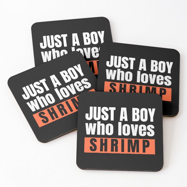 Item preview, Just a boy who loves shrimp. designed and sold by Creativity Zone.