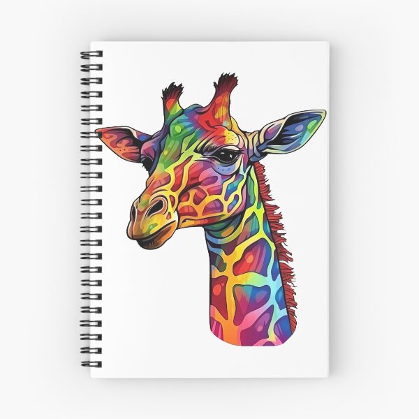 Item preview, Rainbowcore Giraffe designed and sold by Rumplefatch.