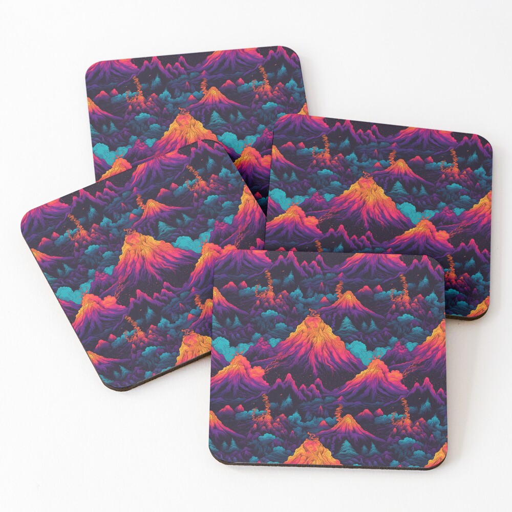 Item preview, Coasters (Set of 4) designed and sold by cashedpatterns.