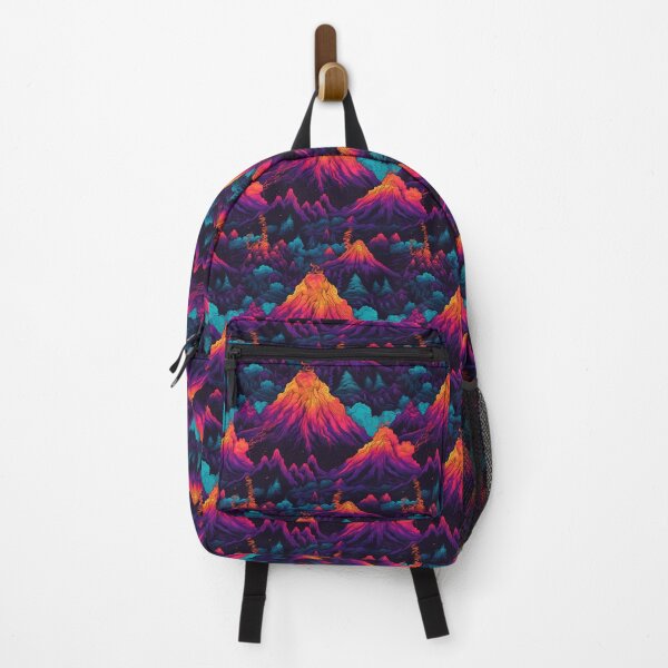 Item preview, Blacklight Volcano designed and sold by cashedpatterns.