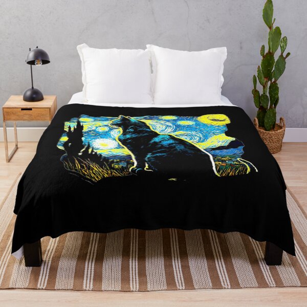 Item preview, Van Gogh Cat Starry Night Van Gogh Cat Lovers designed and sold by Vangoholic.