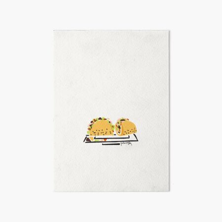 Tacos Art Board Print
