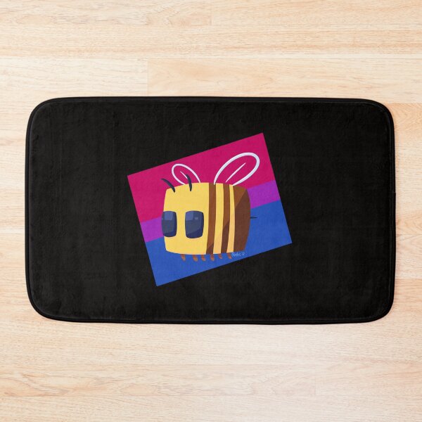 Item preview, Minecraft Bee says Bisexual Rights )  designed and sold by RosellaPagac.
