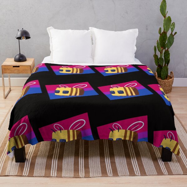 Item preview, Minecraft Bee says Bisexual Rights ) designed and sold by RosellaPagac.