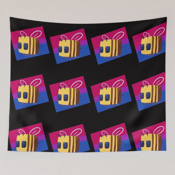 Item preview, Minecraft Bee says Bisexual Rights )  designed and sold by RosellaPagac.