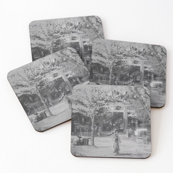 Item preview, Geisha in Ueno Park Vintage designed and sold by Kaixiu-Art.