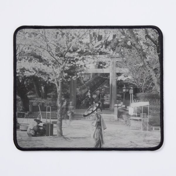 Item preview, Geisha in Ueno Park Vintage designed and sold by Kaixiu-Art.