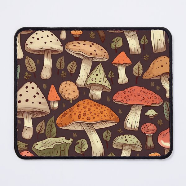 Item preview, Retro Mushroom Tile 1 designed and sold by keenaesthetic.