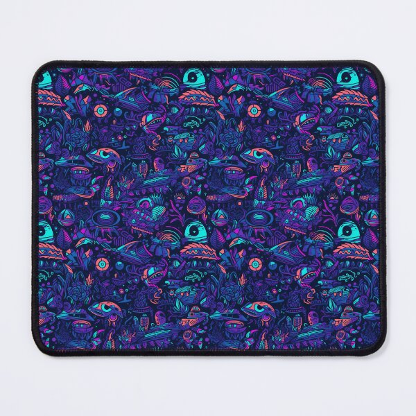 Item preview, Blacklight Forest designed and sold by cashedpatterns.
