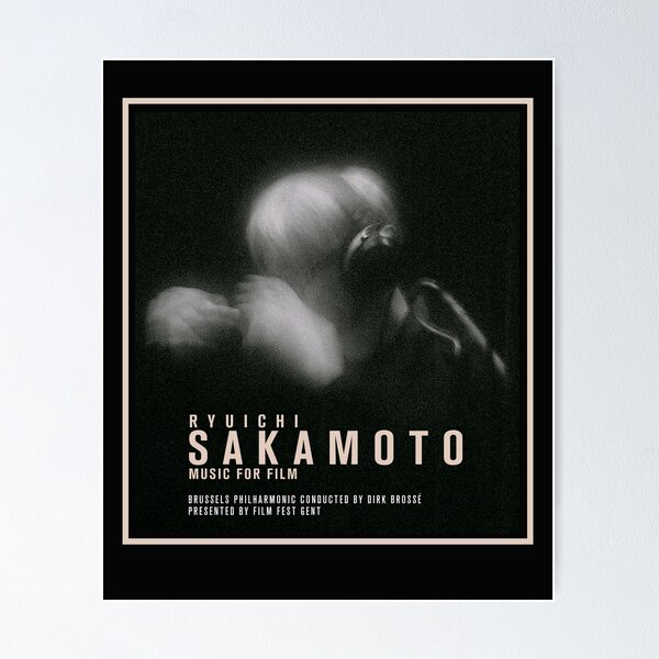 Ryuichi Sakamoto Posters for Sale | Redbubble