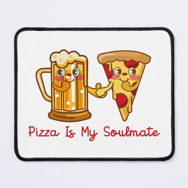 Item preview, Pizza is my soulmate designed and sold by remerasnerdas.