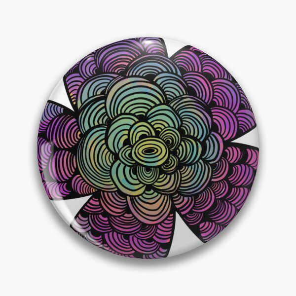 Item preview, Rainbow flower designed and sold by CarrieBrose.