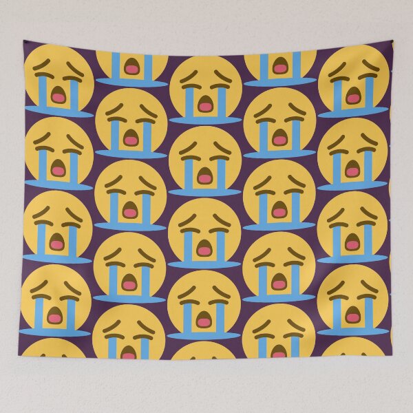 Item preview, Cry Emoji designed and sold by Mobius Tees.