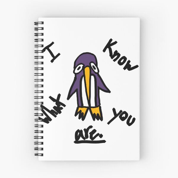 Item preview, Penguin (I know what you are) designed and sold by ILoveLogs.