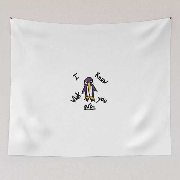 Item preview, Penguin (I know what you are) designed and sold by ILoveLogs.