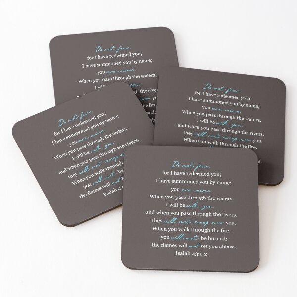 Item preview, When You Go Through Deep Waters I Will be with You- Isaiah 43:1-2 designed and sold by corbrand.