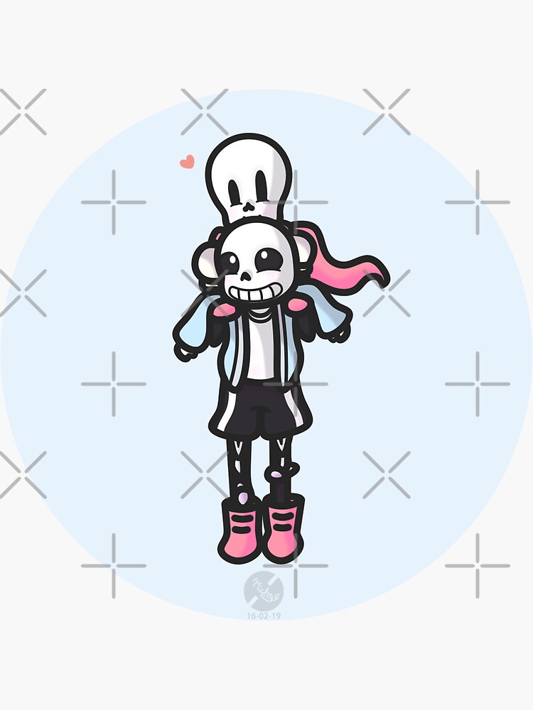 Sans and Papyrus The Skele-dads