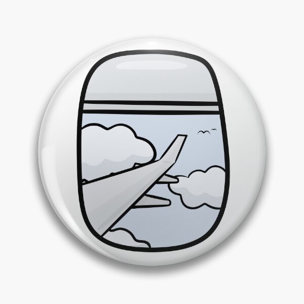 Item preview, Blue Airplane Window designed and sold by Cassapillar.