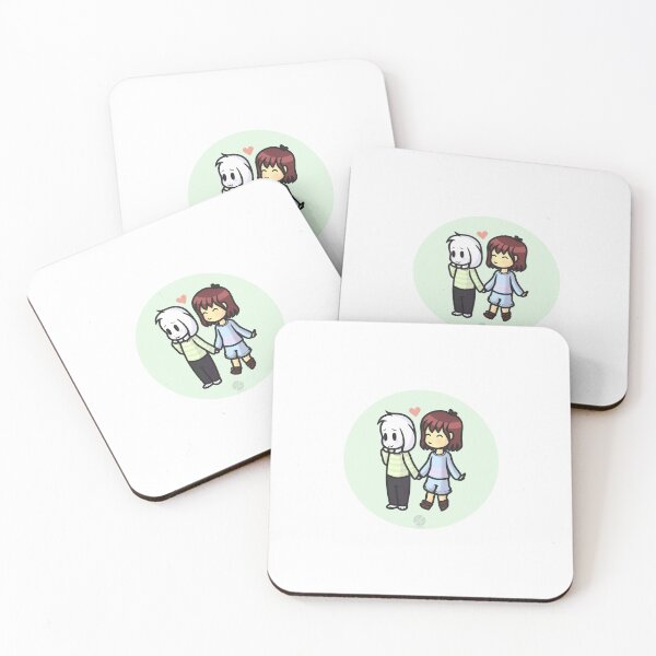 Item preview, Asriel and Frisk designed and sold by Starckles.