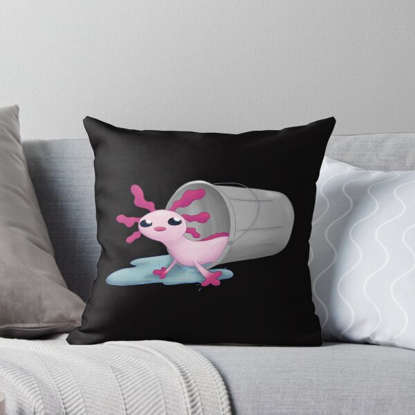 Item preview, Spilled Minecraft Axolotl  designed and sold by RosellaPagac.