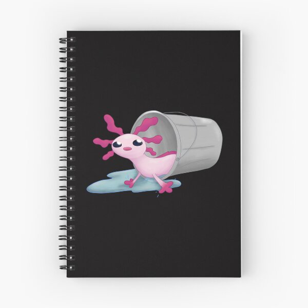 Item preview, Spilled Minecraft Axolotl  designed and sold by RosellaPagac.