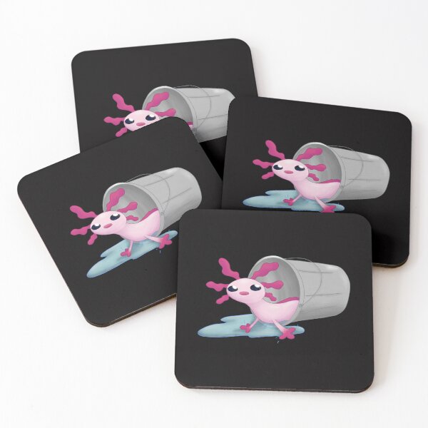 Item preview, Spilled Minecraft Axolotl  designed and sold by RosellaPagac.