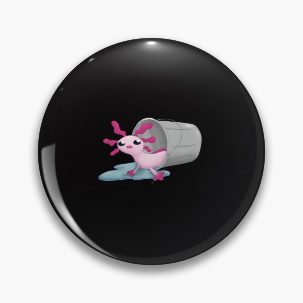 Item preview, Spilled Minecraft Axolotl  designed and sold by RosellaPagac.