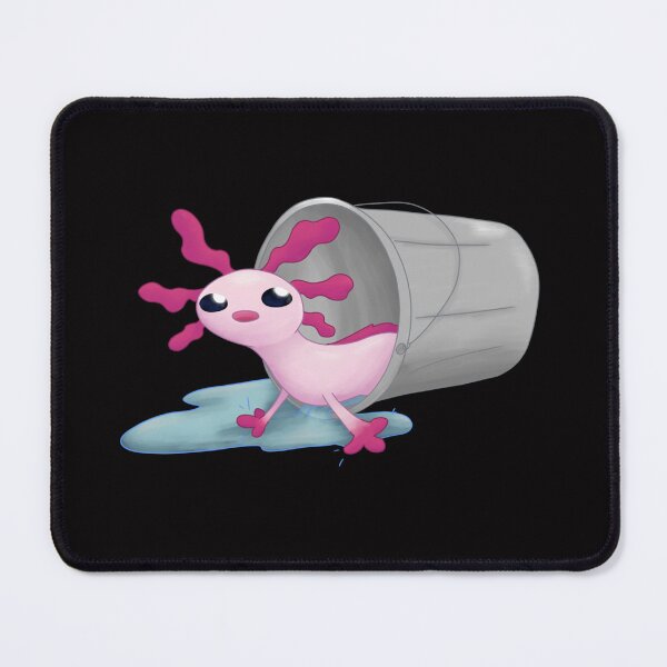 Item preview, Spilled Minecraft Axolotl  designed and sold by RosellaPagac.