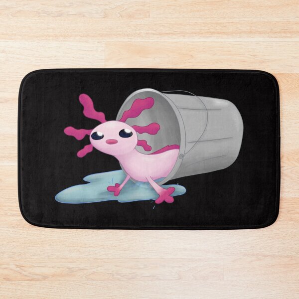 Item preview, Spilled Minecraft Axolotl  designed and sold by RosellaPagac.