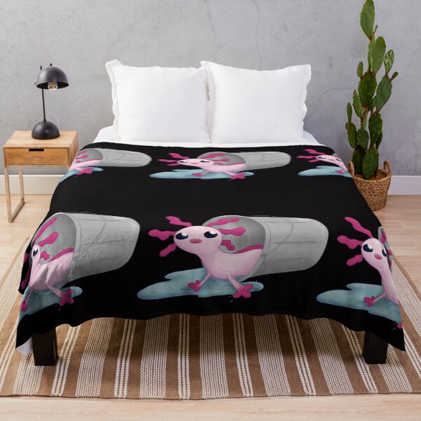 Item preview, Spilled Minecraft Axolotl  designed and sold by RosellaPagac.
