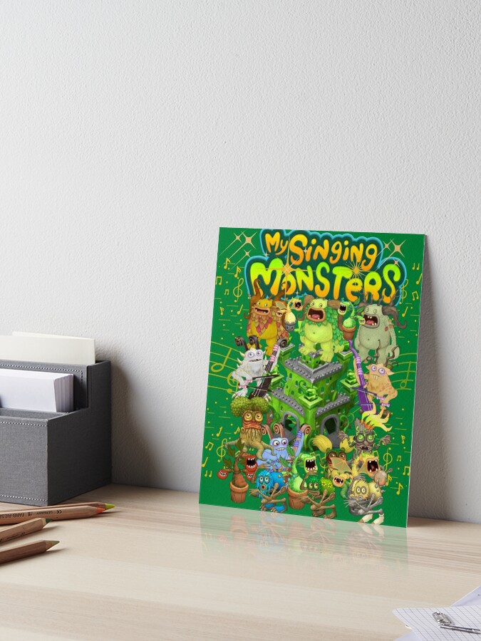 Wubbox My Singing Monsters Art Board Print for Sale by DrawForFunYt