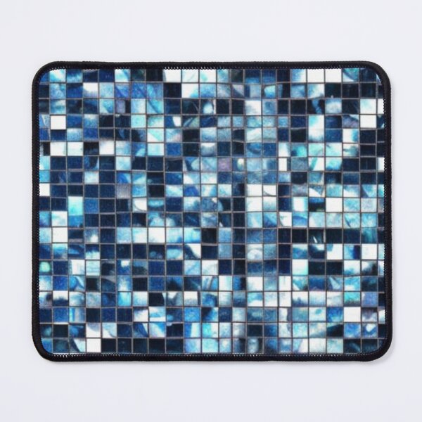 Item preview, Blue Mother of Pearl Mosaic Tile Pattern designed and sold by calibrit.
