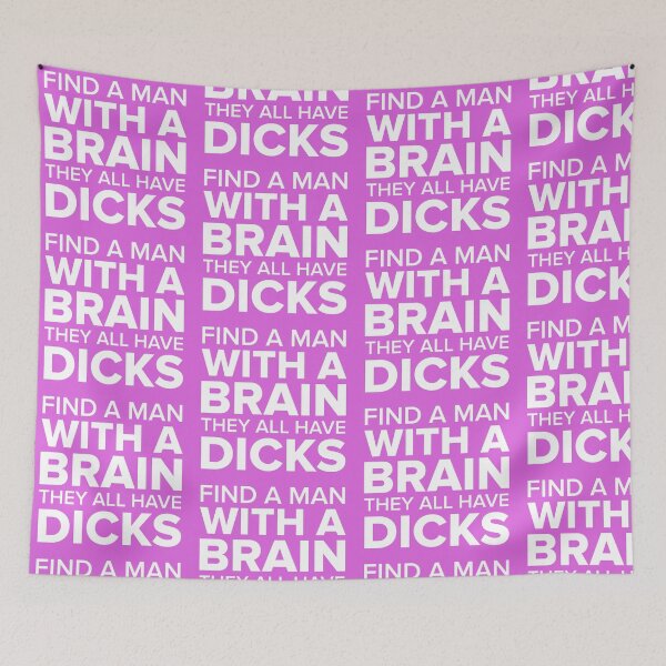 Item preview, Find a man with a Brain designed and sold by Mobius Tees.