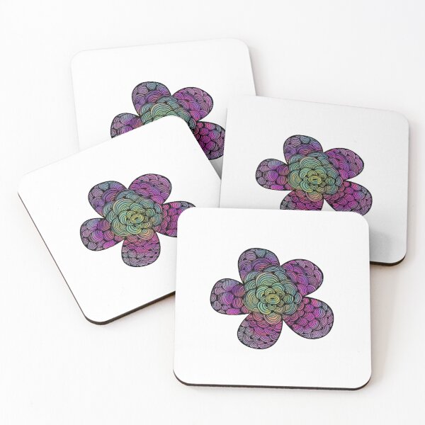 Item preview, Rainbow flower designed and sold by CarrieBrose.