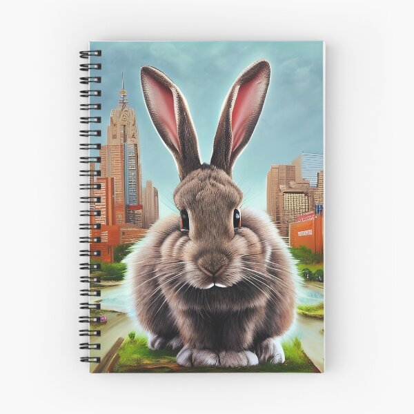 Item preview, Gigantic Rabbit in the middle of a city designed and sold by Steeshirts.