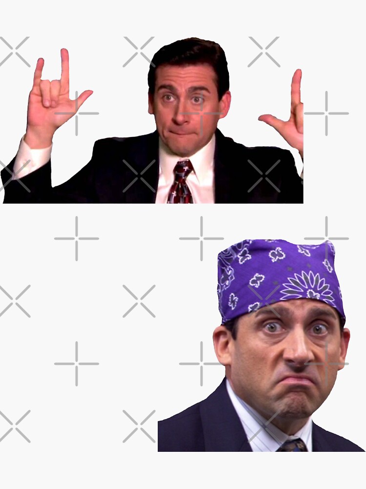  The Office  Michael Scott Sticker  Two Pack Sticker  by 