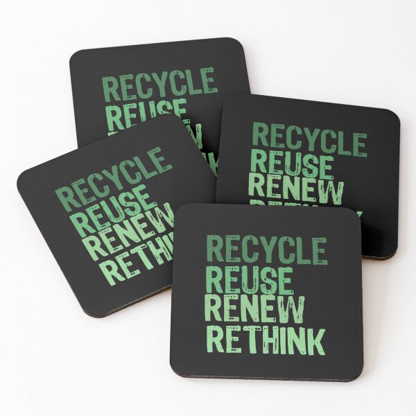 Artikelvorschau, Recyceln Sie Wiederverwendung Erneuern Sie überdenken Sie Krisen-Umweltaktivismus-wesentliches T-Shirt entworfen und verkauft von MEDKH02.