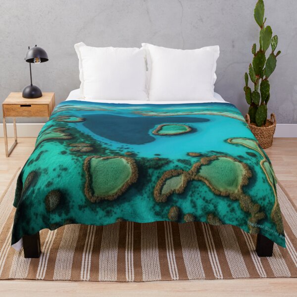 Item preview, The Great Barrier Reef: Natural Coral Art Print designed and sold by MauricioVL.