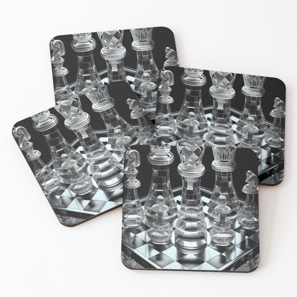 Item preview, Crystal Chess Set designed and sold by DigitizedArt.